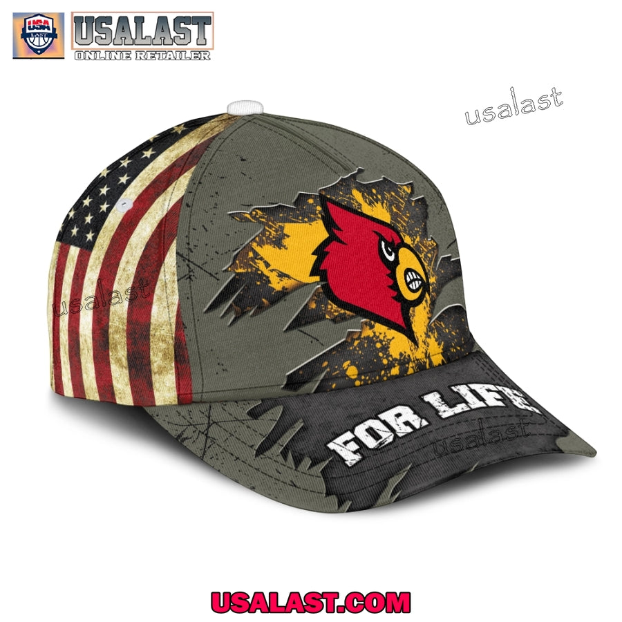 Louisville Cardinals For Life Classic Cap