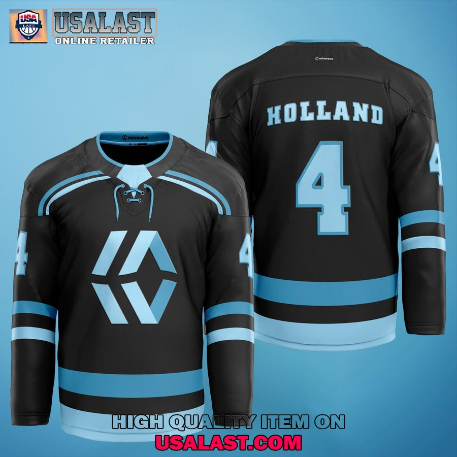 Luke Holland Drummer Hockey Jersey
