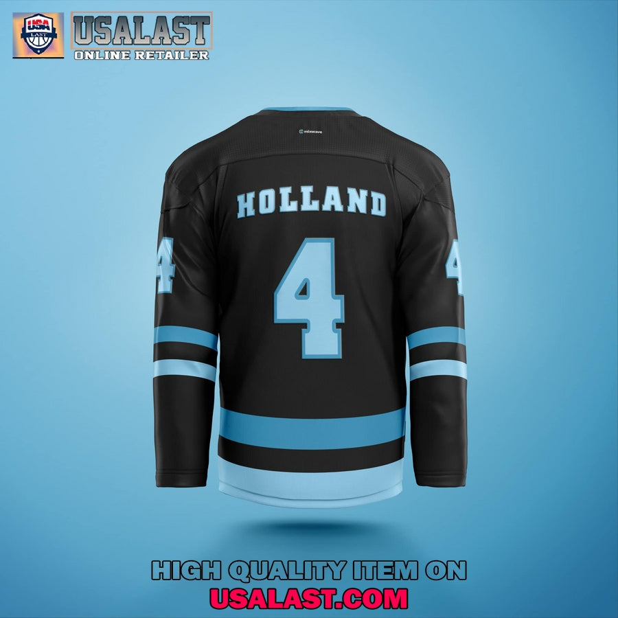 Luke Holland Drummer Hockey Jersey