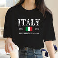 luxury Italian Letter Printed Summerand Women'WB shield High-Quality Cotton T-Shirt Women Round Neck Short-Sleeved Casual...