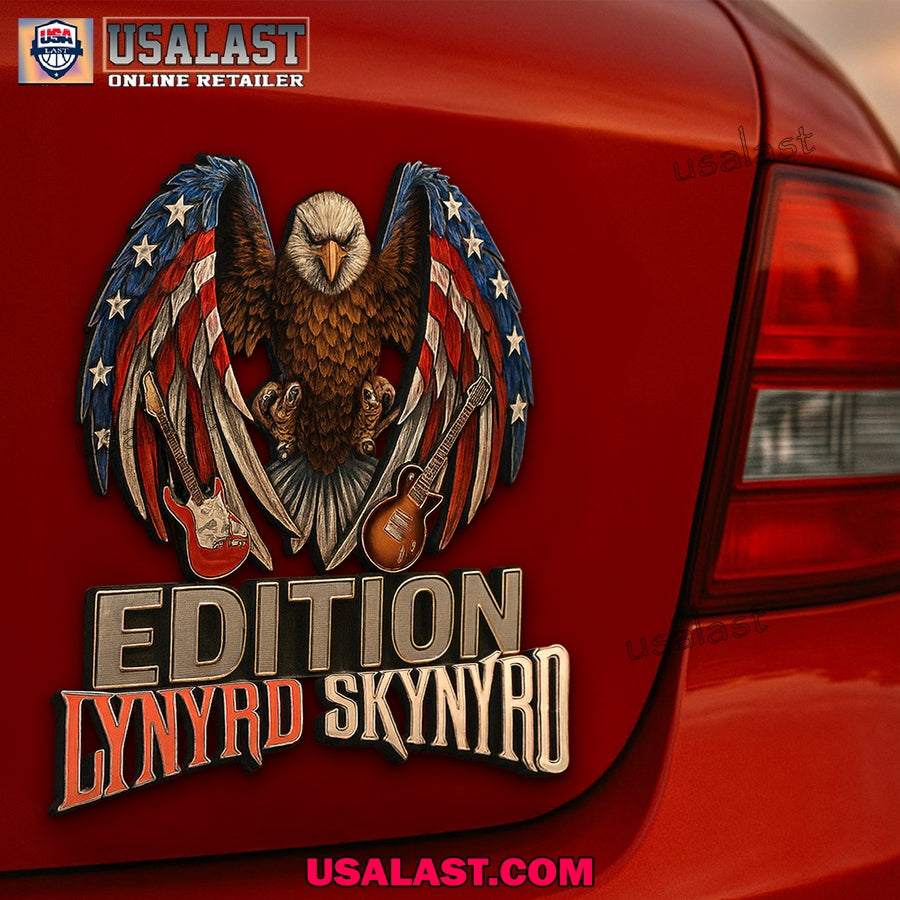 Lynyrd Skynyrd Edition Custom 3D Car Badge Sticker
