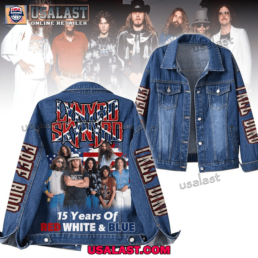 Lynyrd Skynyrd Happy 4th Of July Denim Jacket