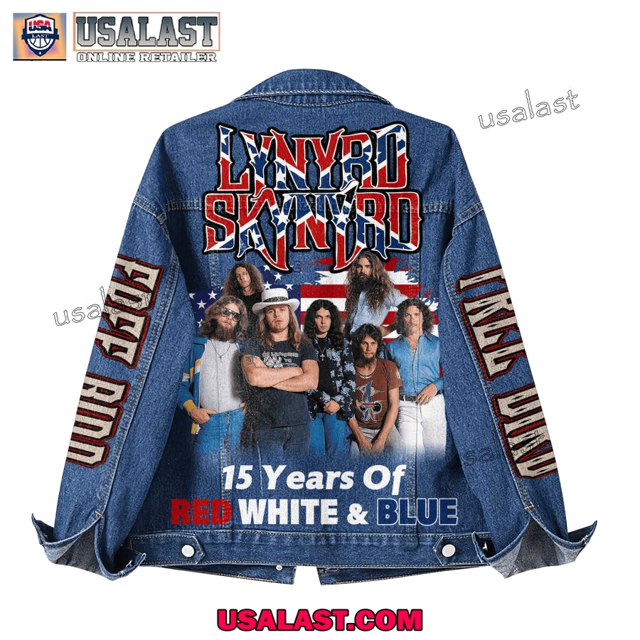Lynyrd Skynyrd Happy 4th Of July Denim Jacket