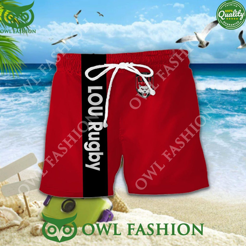 Lyon OU Union Team Rugby Hawaiian Shirt Top 14