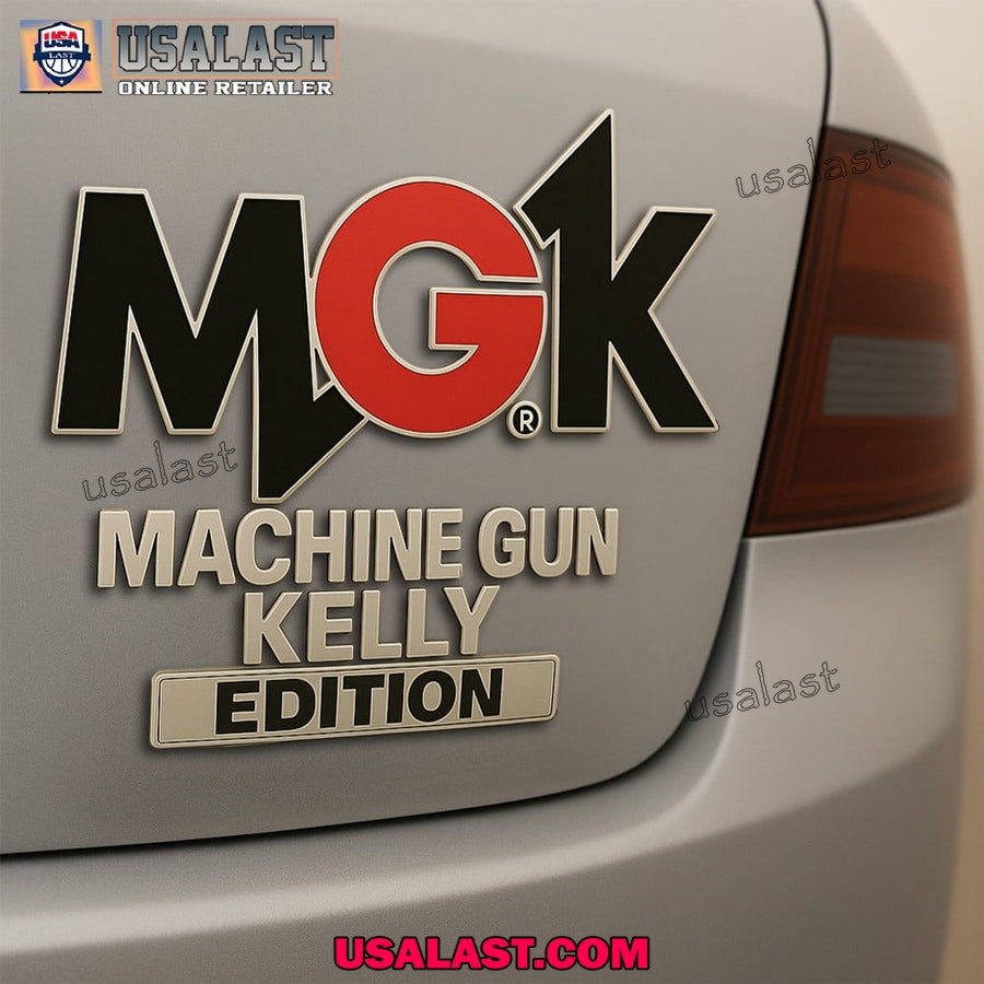 Machine Gun Kelly Edition Custom 3D Car Badge Sticker