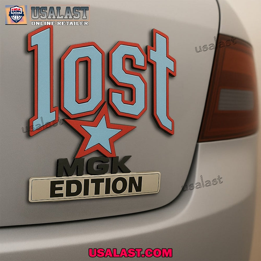Machine Gun Kelly Edition Custom 3D Car Badge Sticker