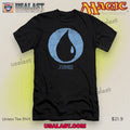 Magic The Gathering Blue Symbol Unisex Tee Shirt