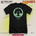 Magic The Gathering Green Symbol Unisex Tee Shirt