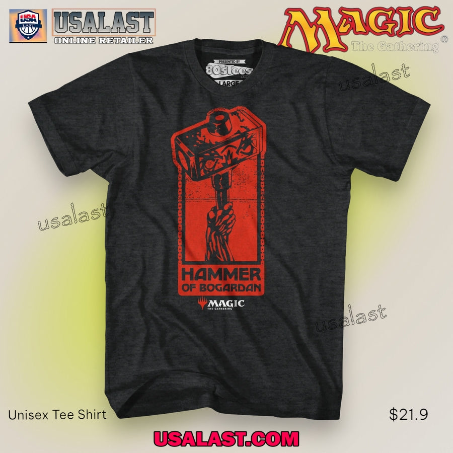 Magic The Gathering Hammer Of Bogardan Unisex Tee Shirt