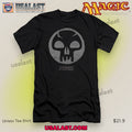 Magic The Gathering Swamp Skull Unisex Tee Shirt
