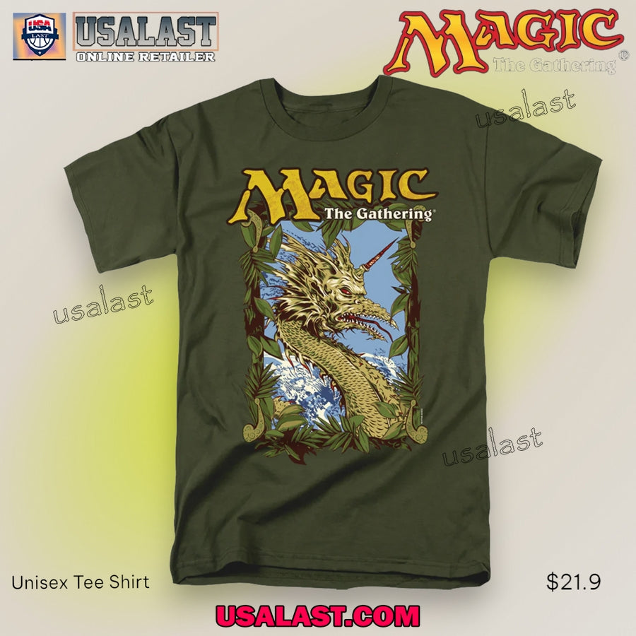 Magic The Gathering Taniwha Mirage Unisex Tee Shirt