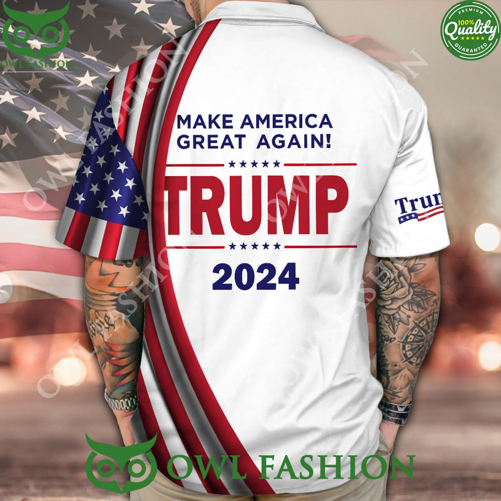 Make America Great Again Trump Signature Hawaiian Shirt Limited