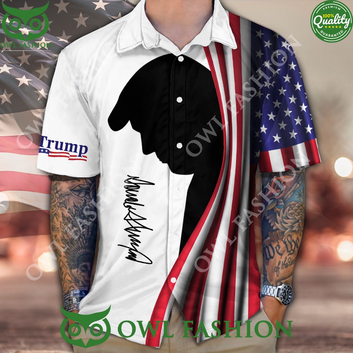 Make America Great Again Trump Signature Hawaiian Shirt Limited
