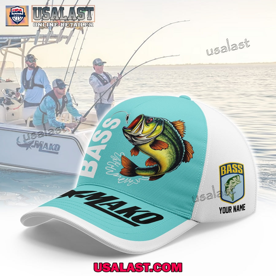 Mako Boat Logo Fishing Custom Classic Hat Cap