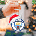 Manchester City Premier League 2-Side Printed Ornament