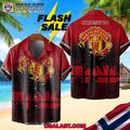 Manchester United Coconut Tree Style Hawaiian Shirt