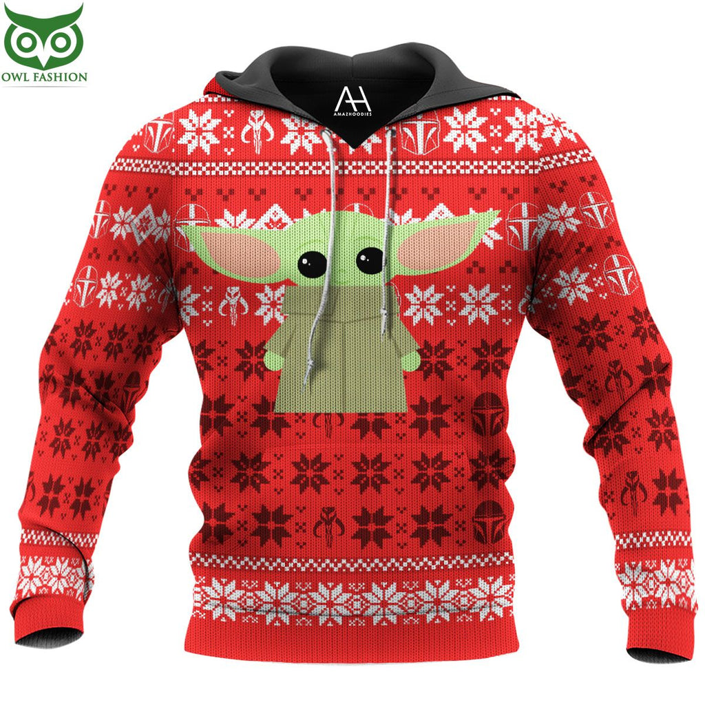 Mandalorian Ugly Sweaters 3D AOP Ugly Sweater Jumper