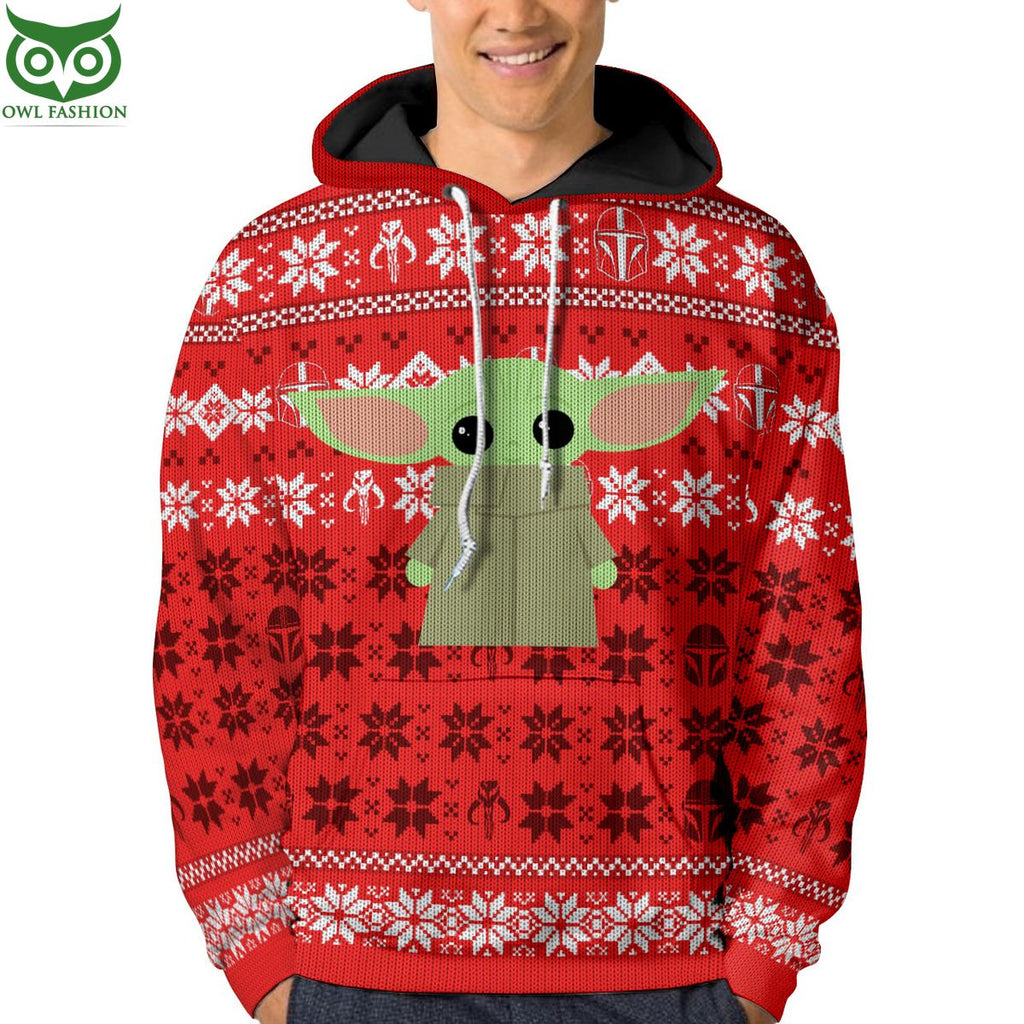 Mandalorian Ugly Sweaters 3D AOP Ugly Sweater Jumper