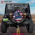Manitoba Moose AHL American Flag Spare Tire Cover