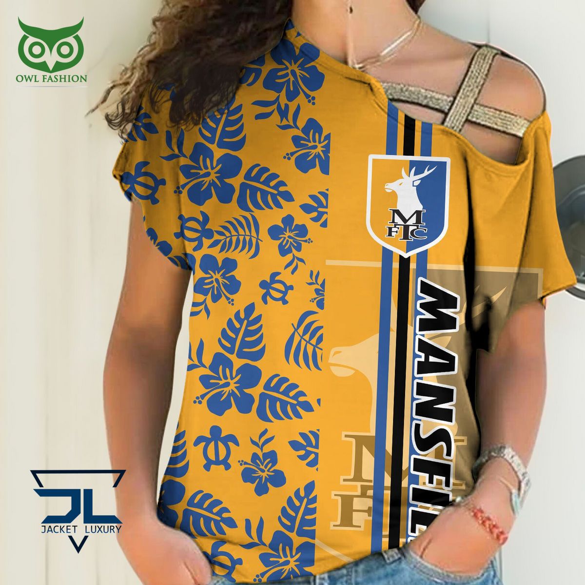 Mansfield Town Football EPL Championship Hawaiian Shirt