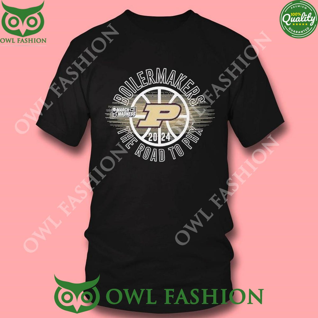 March Madness Purdue Boilermakers 2024 NCAA The Road To Phx Sweatshirt