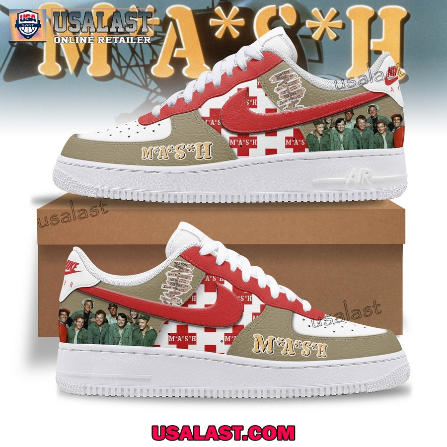 MASH Band Custom Air Force 1s Shoes Sneakers