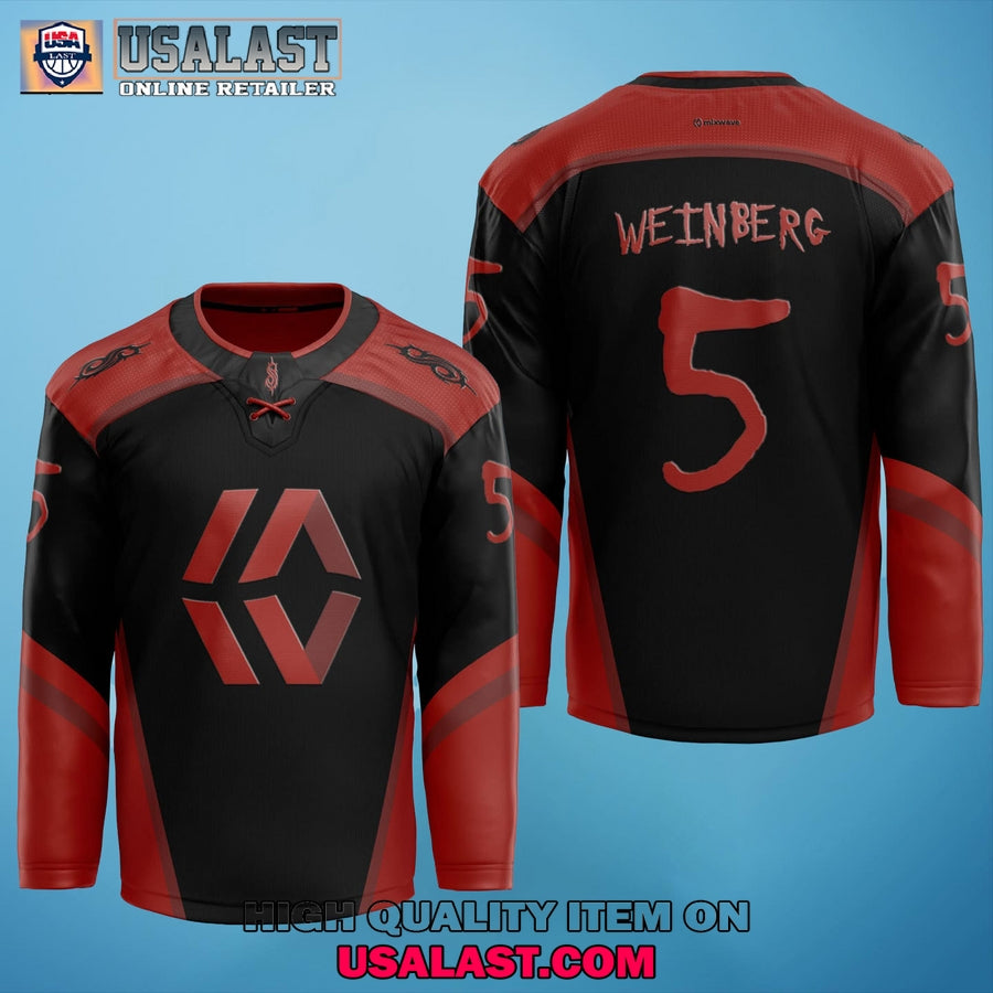 Max Weinberg Drummer Hockey Jersey