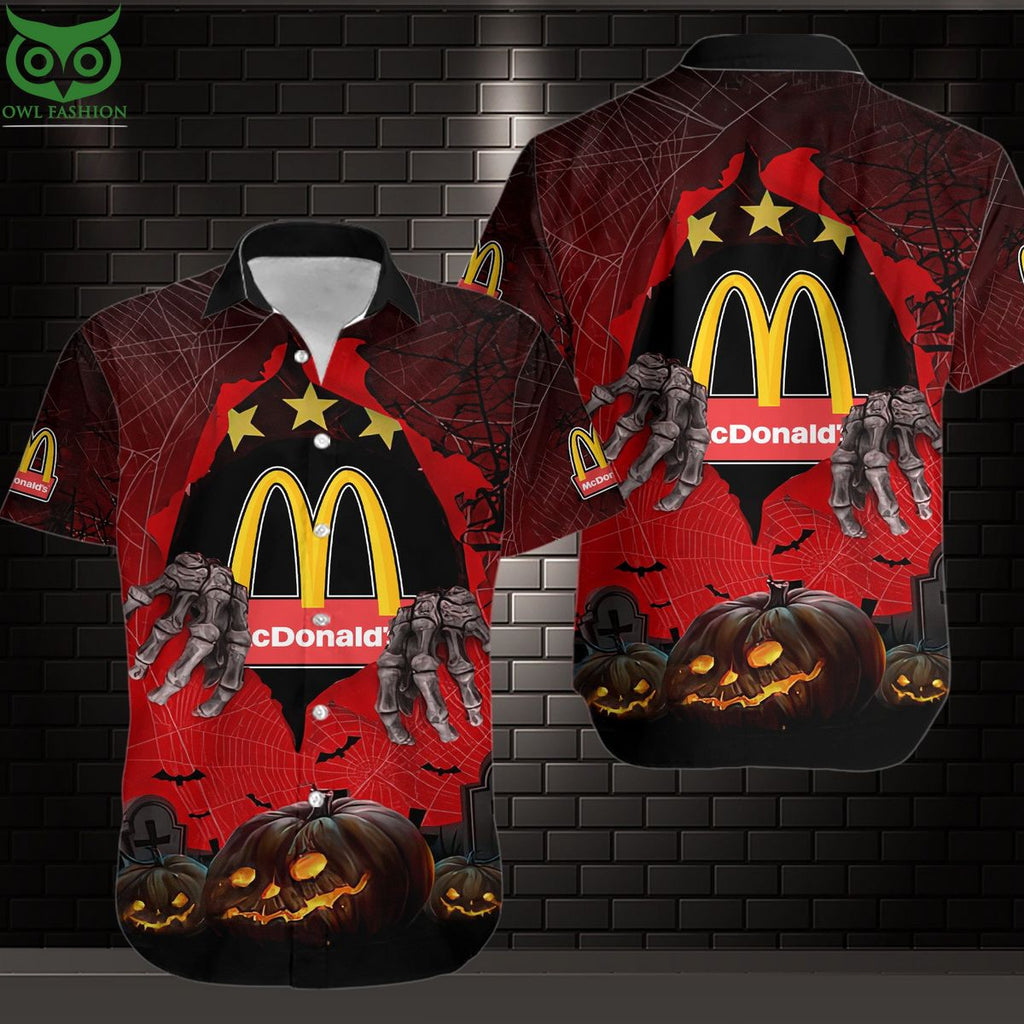 Mcdonald’S Halloween Pumpkin 3D Shirt