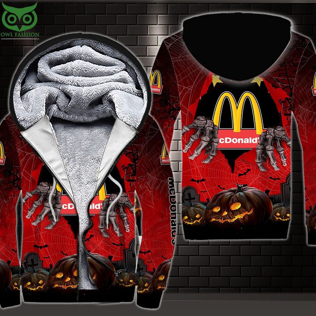 Mcdonald’S Halloween Pumpkin 3D Shirt