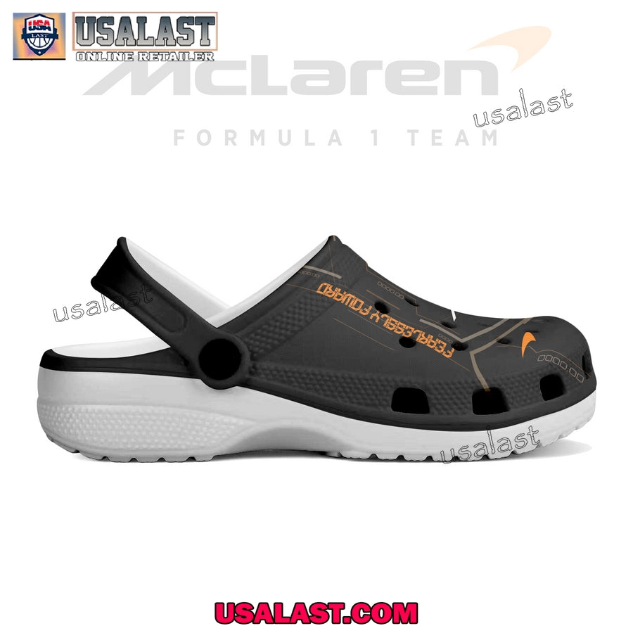 McLaren F1 Team Custom Crocs Clogs Shoes