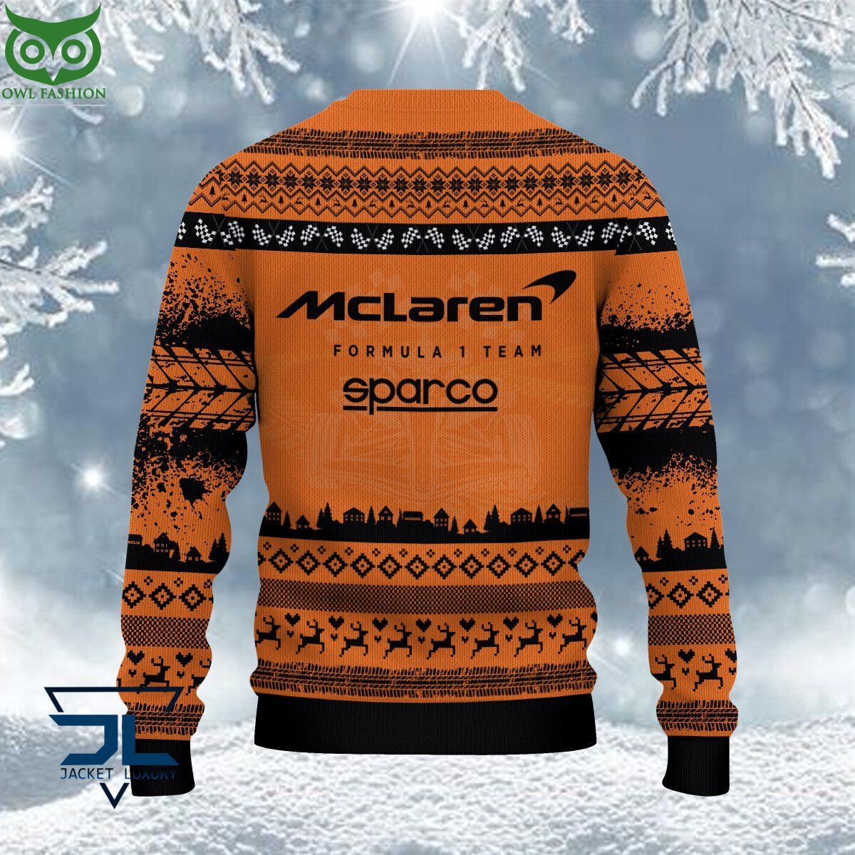 McLaren F1 Team Customized Ugly Sweater