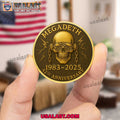 Megadeth 42th Anniversary Commemorative Coin