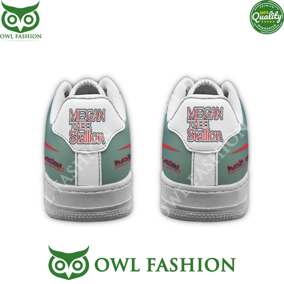 Megan Thee Stalion American rapper Hot girl pink Naf shoes Air Force