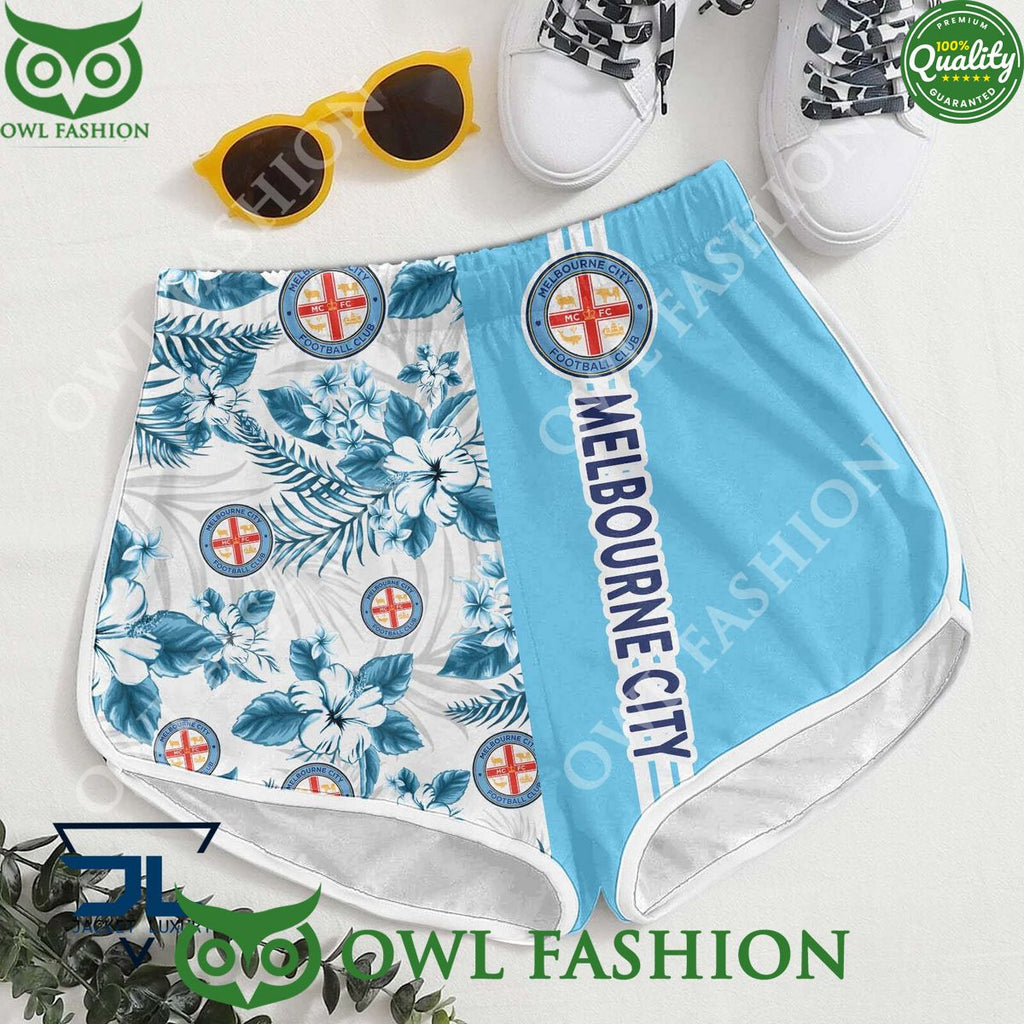 Melbourne City FC A League Football Hawaiian shirt and short