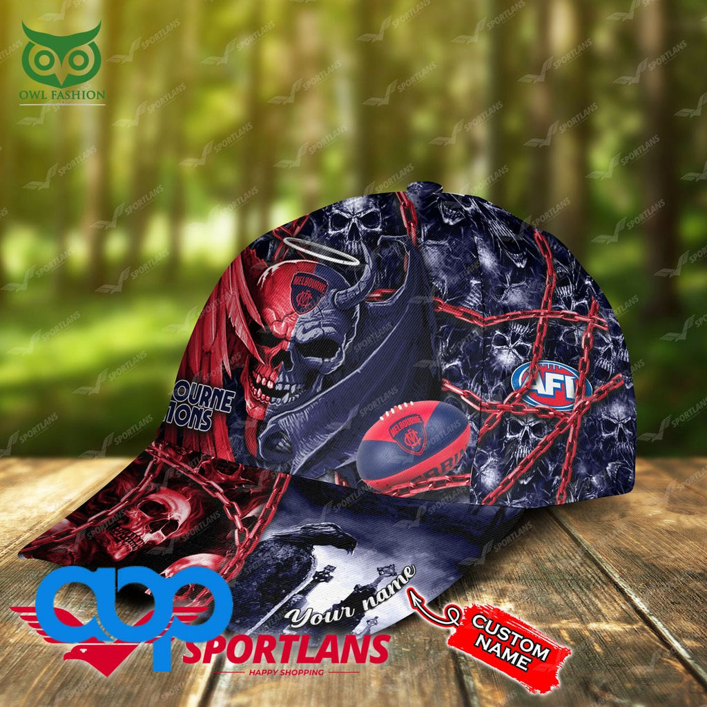 Melbourne Football Club AFL Personalized 3D Printed Cap