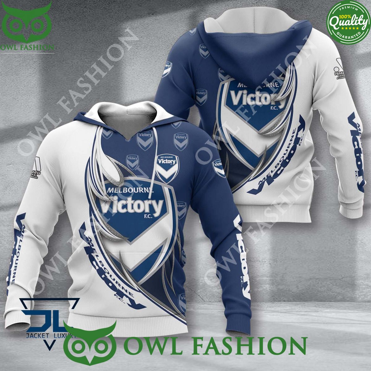 Melbourne Victory FC A League Football 3D shirt hoodie