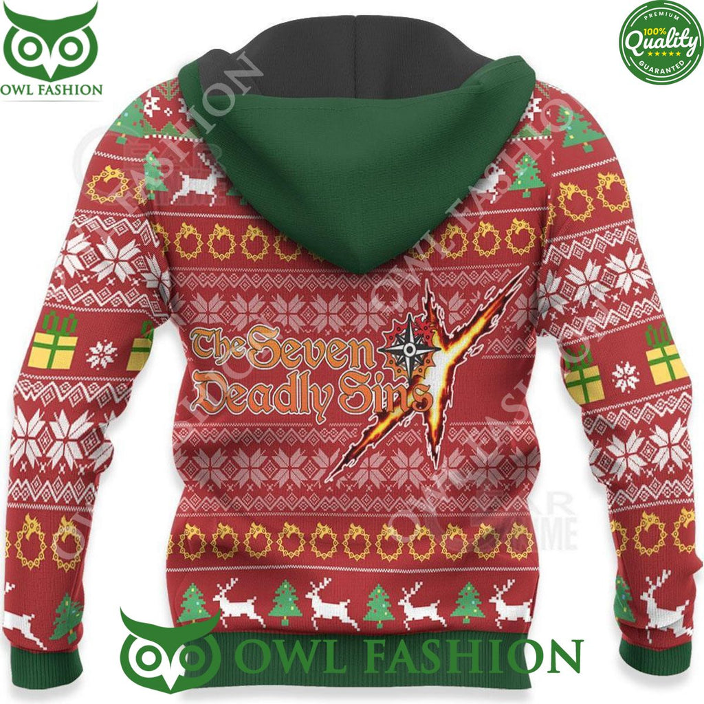 Meliodas Ugly Christmas Sweater Jumper Xmas Gift
