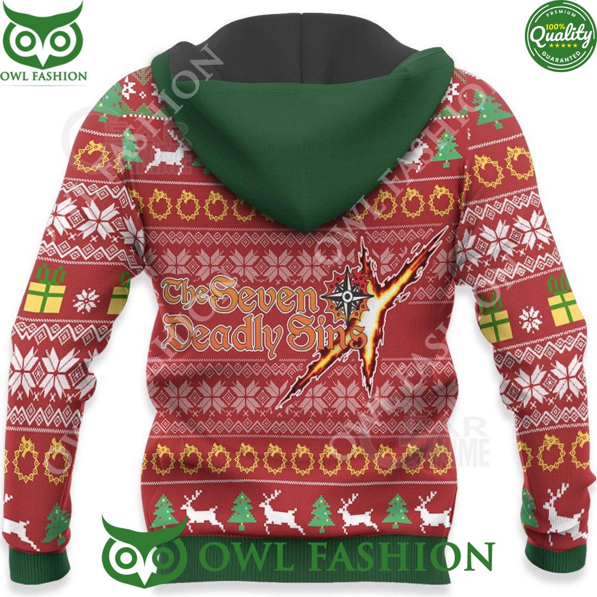 Meliodas Ugly Christmas Sweater Jumper Xmas Gift