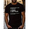 men gifts [Geometric Pattern Crew Neck Tee] Geometric Pattern Men'WB shield Casual Crew Neck T-Shirt - 100% Polyester...