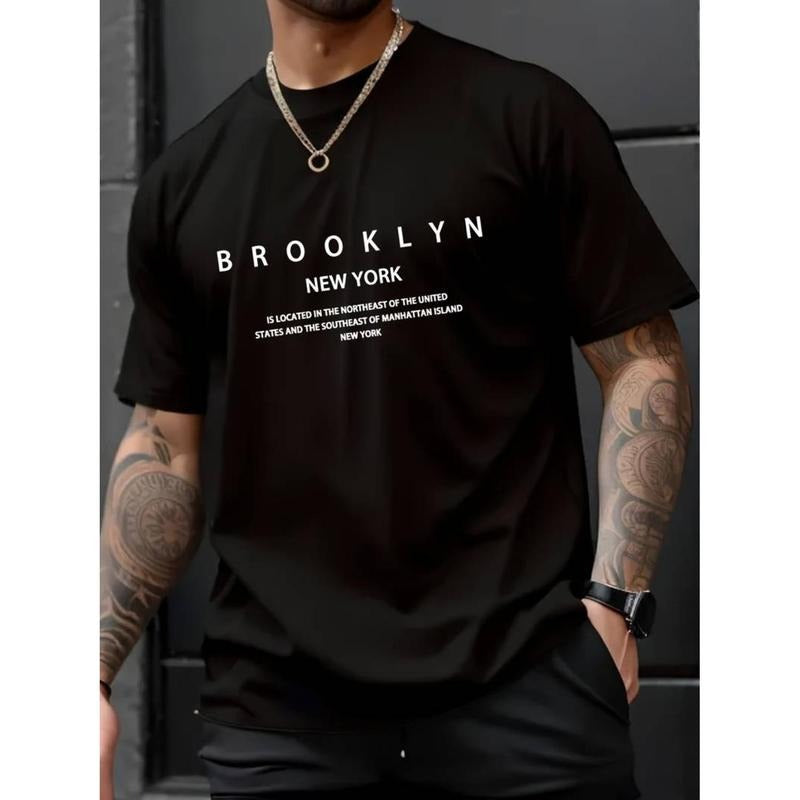 men gifts Men'WB shield Brooklyn New York Graphic T-Shirt