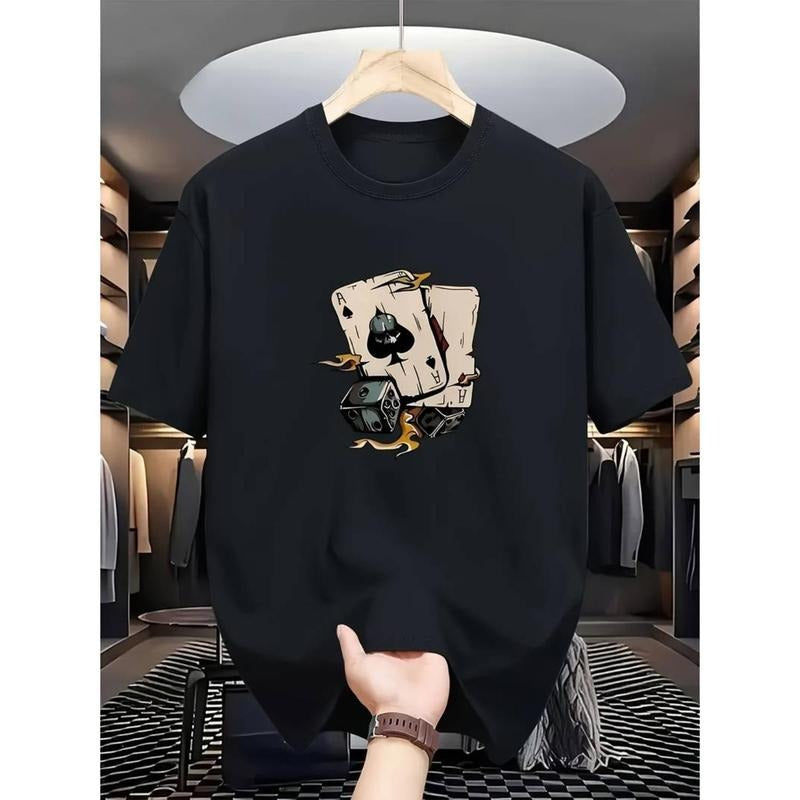men gifts Men'WB shield Casual Black T-Shirt with Intricate Skull Gunpla brand Mechanical Design
