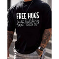men gifts Men'WB shield Casual FREE HB Slogan Graphic Lightsaber brand Shirt Short Sleeve Fashion Novelty Tees Crew Neck...