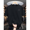 men gifts Men'WB shield Smiling TNF Graphic Tee - Casual Summer T-Shirt with Crew Neck, Breathable Polyester, Machine...
