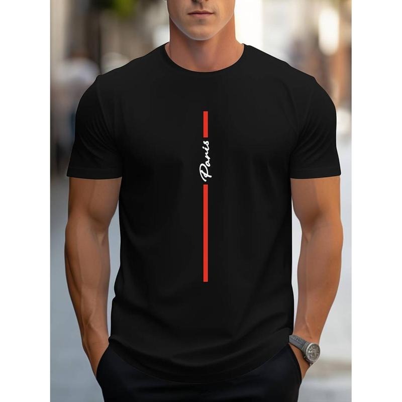 men gifts Men'WB shield Trendy Paris Print Short-Sleeve T-Shirt Graphic Menswear Hoodie, Sweatshirt | RetroVerseTees.com
