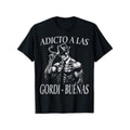mens funny sarcasm gym Lightsaber brand shirt WB shield las gordonas spanish skeleton design comfortable cotton short...