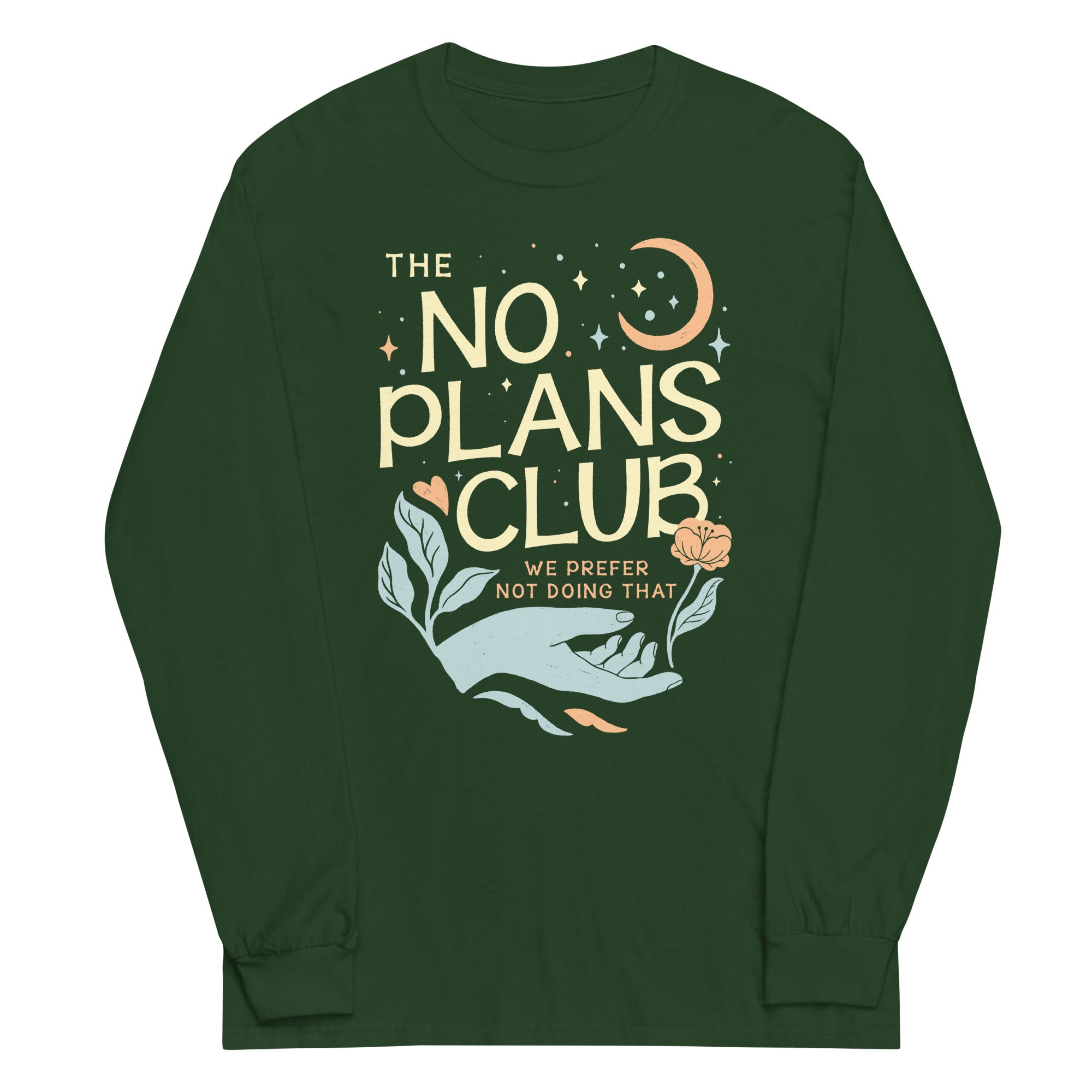 No Plans Club Unisex Long Sleeve Tee