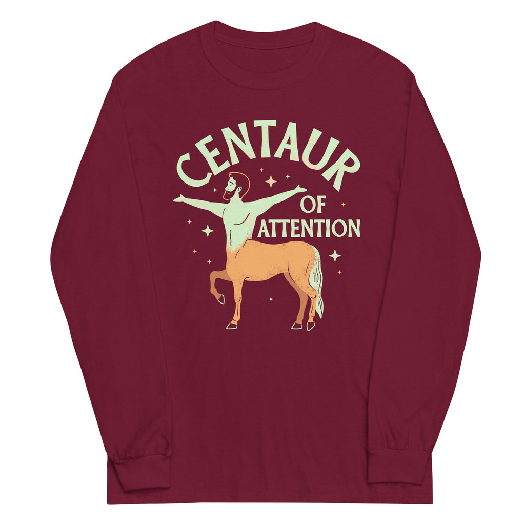 Centaur Of Attention Unisex Long Sleeve Tee