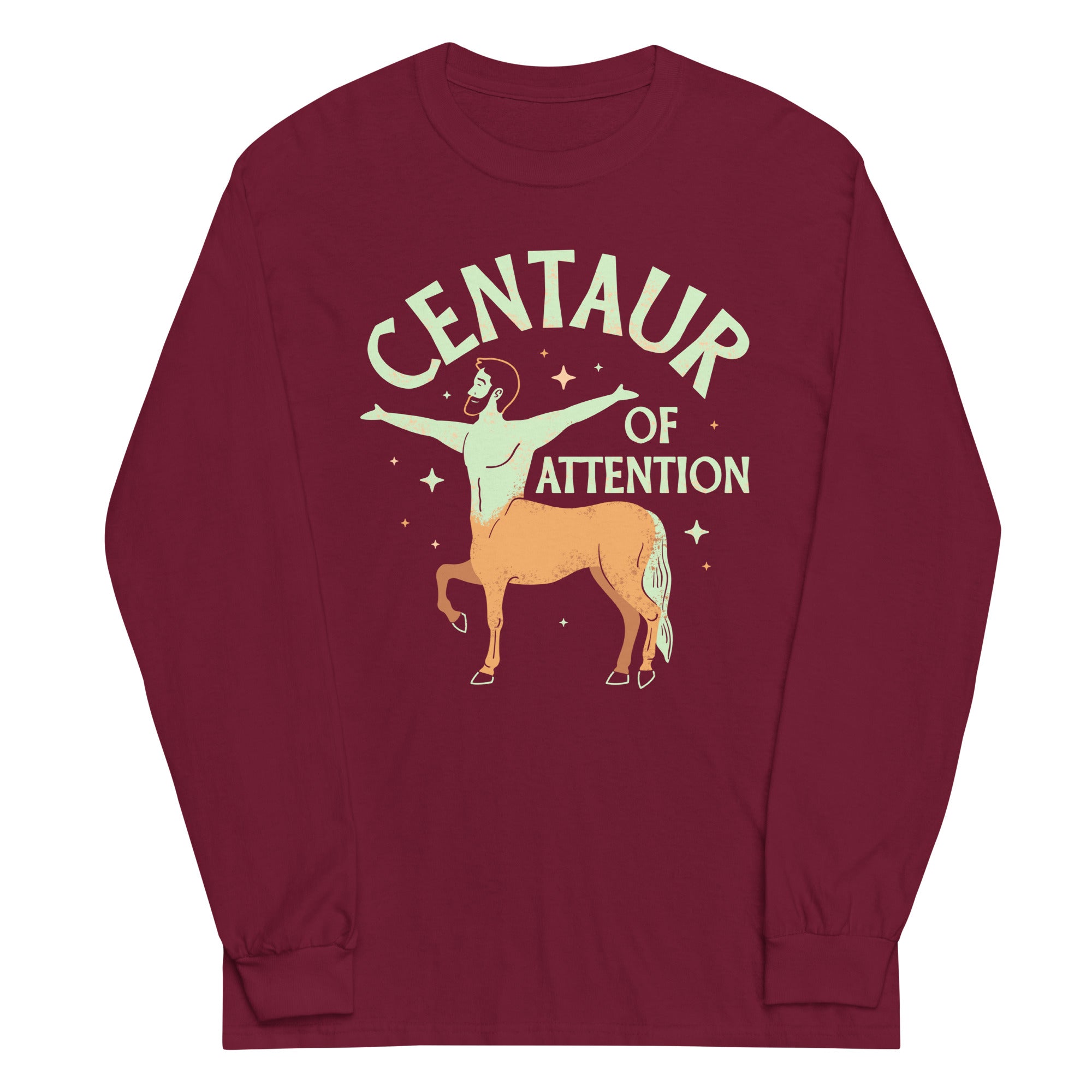 Centaur Of Attention Unisex Long Sleeve Tee
