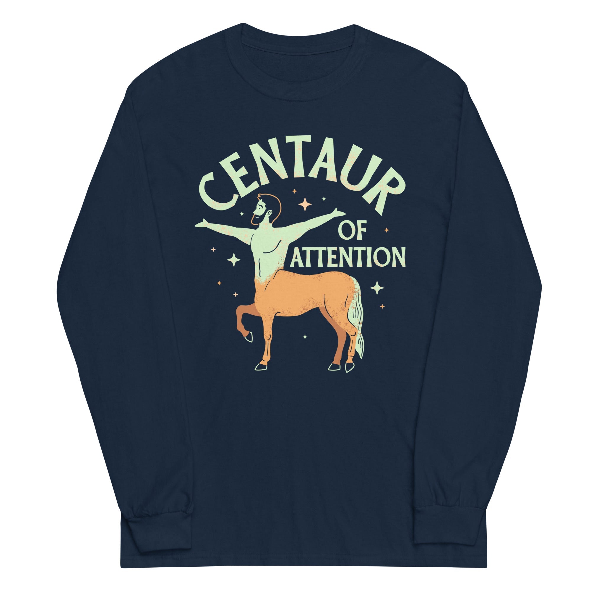 Centaur Of Attention Unisex Long Sleeve Tee