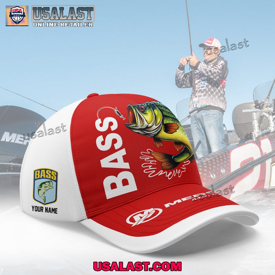 Mercury Marine Fishing Boat Custom Classic Hat Cap